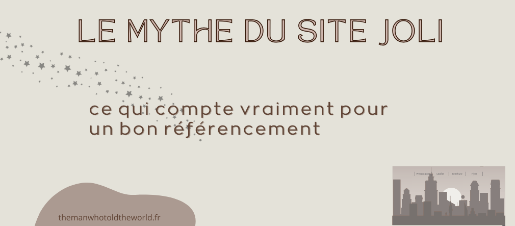 site joli et référencement SEO